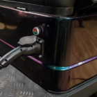 Chameleon Green & Purple Charging